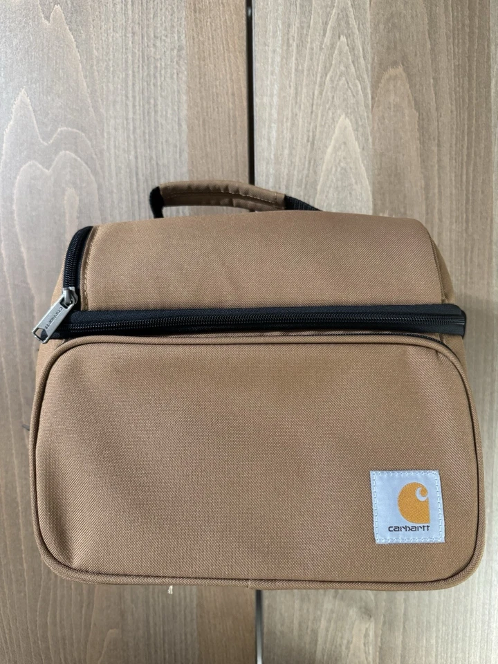 Carhartt Deluxe двойной отсек изолированный обед охладитель сумка, Carhartt коричневый - Изображение 2 из 4
