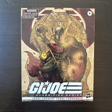 Hasbro G.I. Joe Classified Series Snake Supreme Cobra Commander NEW SEALED