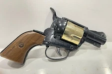 2717 ~ Mattel Shootin Shell Snub-Nose .38 Cap Gun & Shoulder Holster Set!