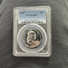 1963 Franklin Half Dollar PCGS PR67 Proof 50c – Brilliant Mirror Fields