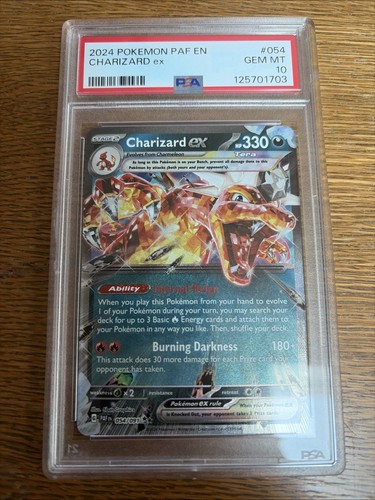 Charizard ex graded PSA 10 for sale on eBay