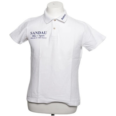 Stedman, Poloshirt, Größe: S, ST3000, Weiß, Baumwolle, Print, Herren #dux