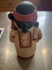VINTAGE SIGNED Cleo Teissedre american Storyteller Figurine 1986 Pottery — photo 2