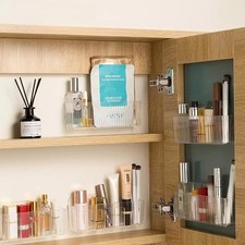 Medicine Organizer - Wall Mounted Storage Box for Cosmetics - 1 Piece Rack