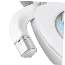 Ultra-Slim Bidet Dual Mode Bidet Attachment for Toilet, Bidet Cold White Bidet