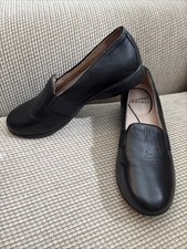 Women  s Dansko 6700020282 Addy Black Flats Shoes, EU 36 US 6 Excellent