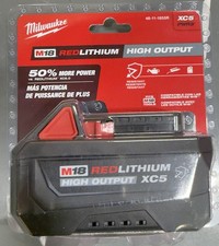 Milwaukee M18 REDLITHIUM HIGH OUTPUT XC5 5.0Ah 18V Battery 48-11-1855R