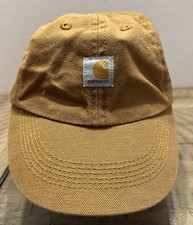Carhartt Infant Baby Brown Cotton Canvas Baseball Cap Hat Adorable looking Hat