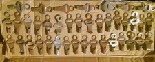 Lot of 39 Vintage Roller Skate Metal Keys Tools Chicago, Spee Dee, Unbranded