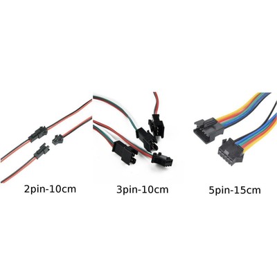 5 Paar JST Sfor M 2/3/5 Pin Für Stecker Auf Buchse, Drahtverbinder Für