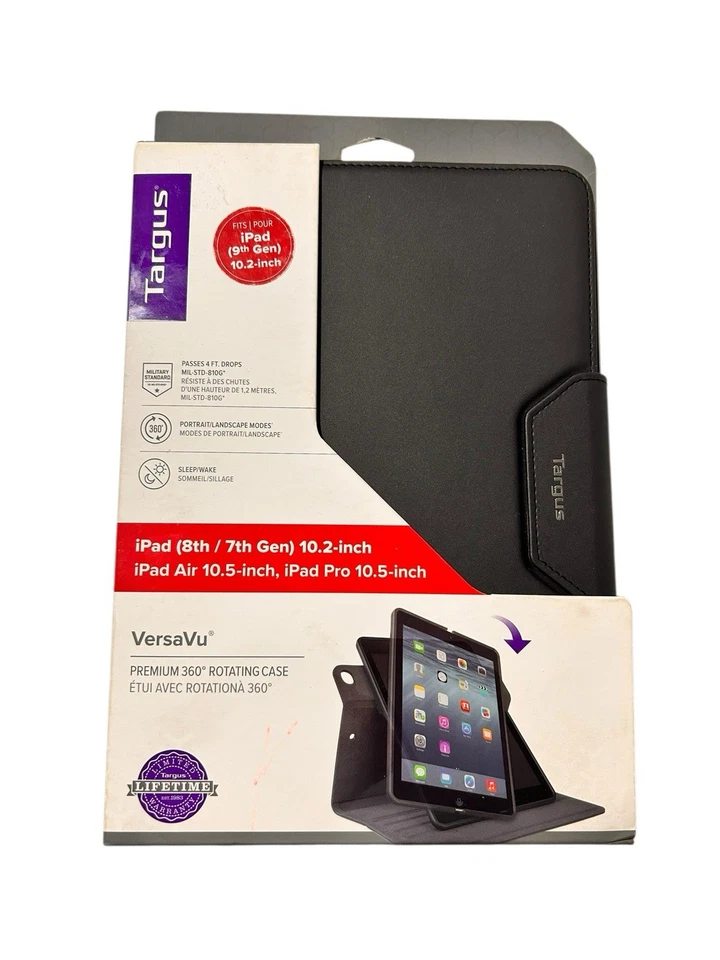 NEW Targus Click-In Case for iPad 9th 8th 7th gen 10.2-inch iPad Air 10.5-inch - Image 4 of 4