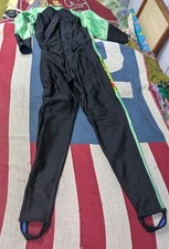Henderson Aquatics Full Wet Suit Womens 10 Black PolarTec Fleece Lined USA