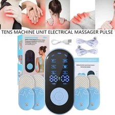 30 Levels Tens Unit Muscle Stimulator Machine Pulse Massager Therapy Pain Relief