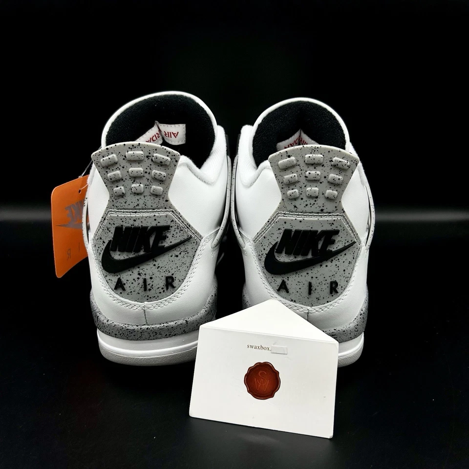 Air Jordan 4 Retro Blanco Cemento (2025) FV5029-100 Envío Ahora Foto 4 de 4