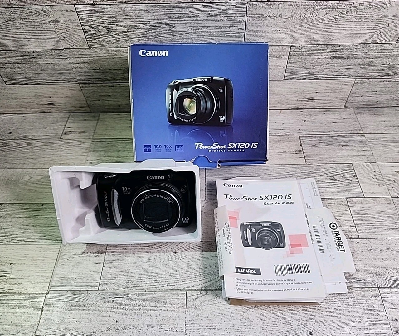 Canon PowerShot SX120 IS vintage camera equipment - eBay listing photo 3