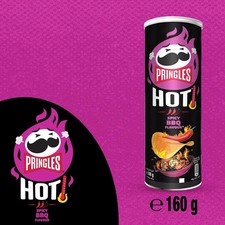 Pringles Hot Smokin BBQ Ribs Flavour 160G