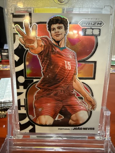 Joao Neves #21 2026 Panini Prizm FIFA Manga card