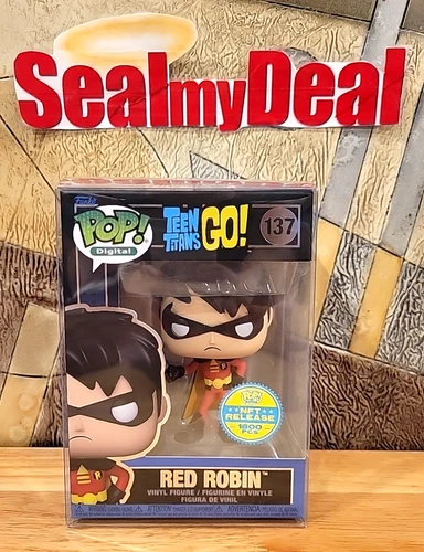 Funko Pop! Digital x Teen Titans Go! Red Robin Legendary #137 LE 1800