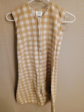 Halo Sleep Sack, Microfleece, Tan/White, XL 18-24mo, 35-40in, Used Excellent