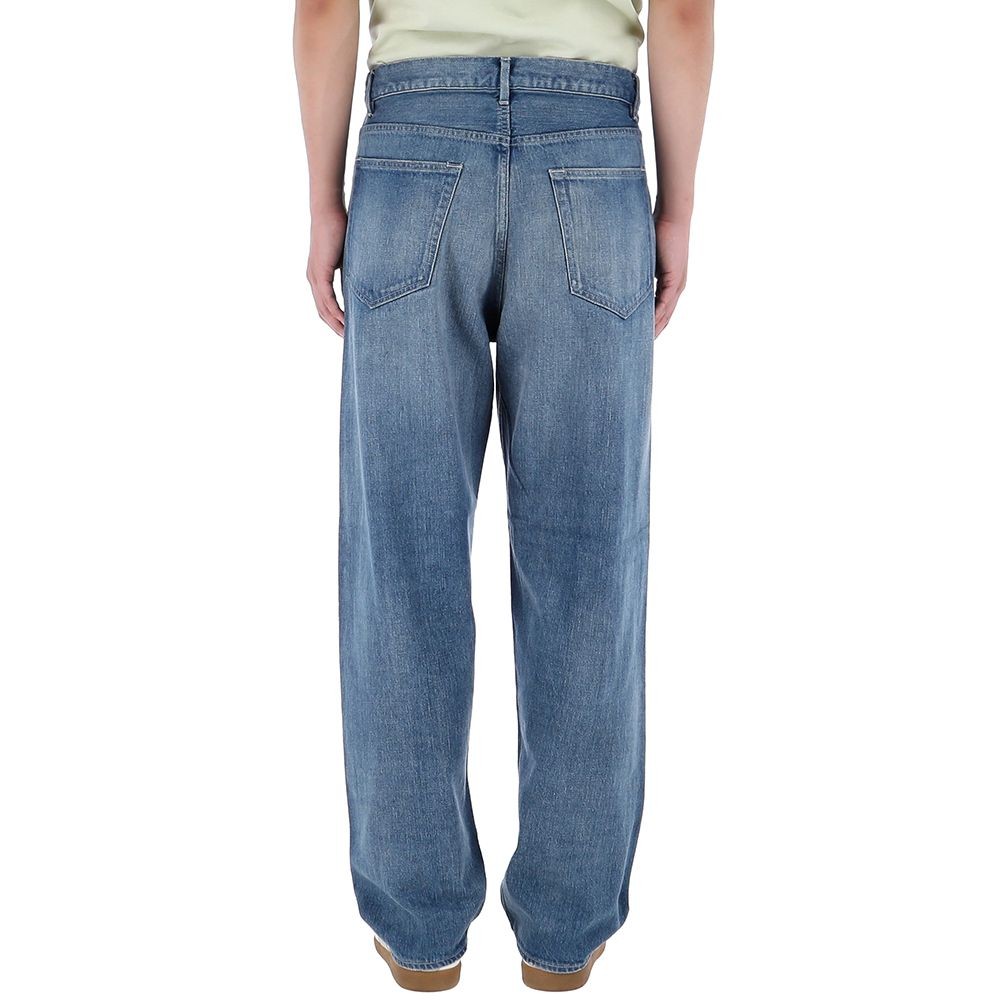 Auralee 25SS Selvedge Faded Light Wide Denim Pants LIGHT