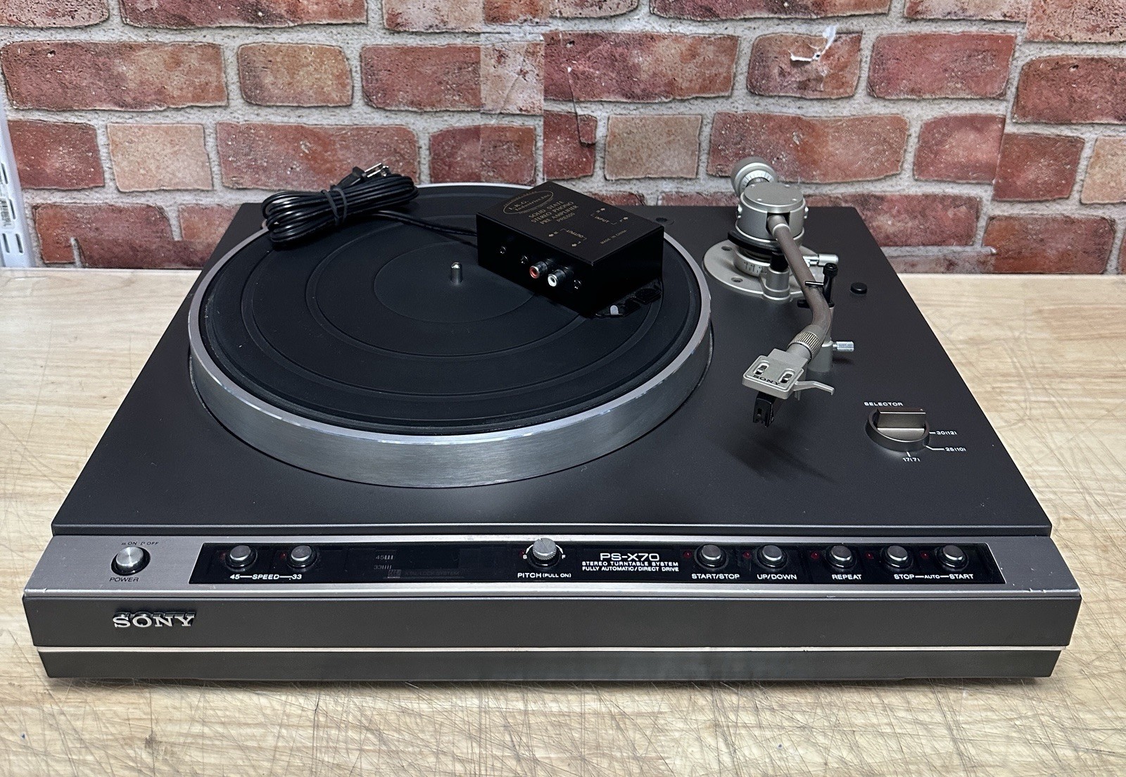 Sony ps-x70 vintage audio equipment - eBay listing photo 2