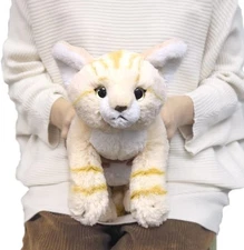 Sun Lemon Lap-Sized Sand Cat Plush Doll S Size 40cm Knee Series Japan