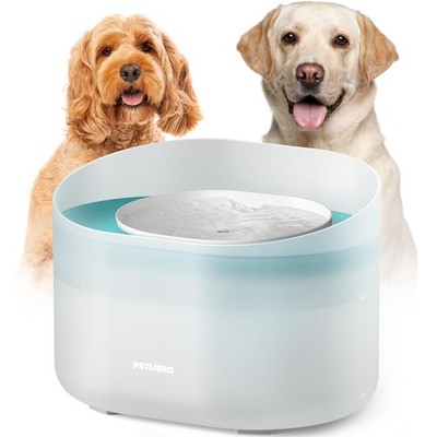 PETLIBRO 2.1Gal/8L Dog Water Fountain for Large Dog Anti Splash Dog Water Bowl