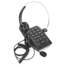 HT700 Corded Telephone With Headset Call Center Telephone With Omnidirection Set