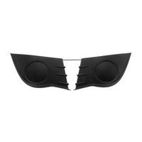 2X Diederichs LüFtungsgitter FrontstoßFäNger FüR Renault Clio III Bis 05.2009