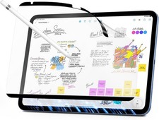 Magnetic Paper Screen Protector for iPad A16 11" 2025, Matte Anti-Glare Film