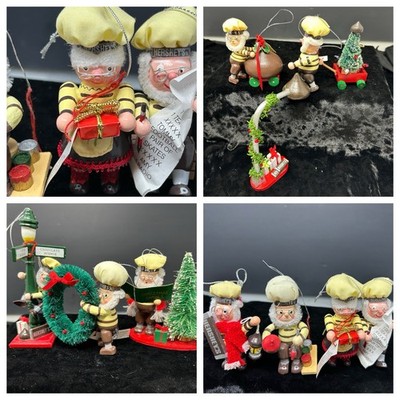 Hershey s Kurt S Adler Collaboration Vintage Christmas Ornament Lot 16 1992-1999
