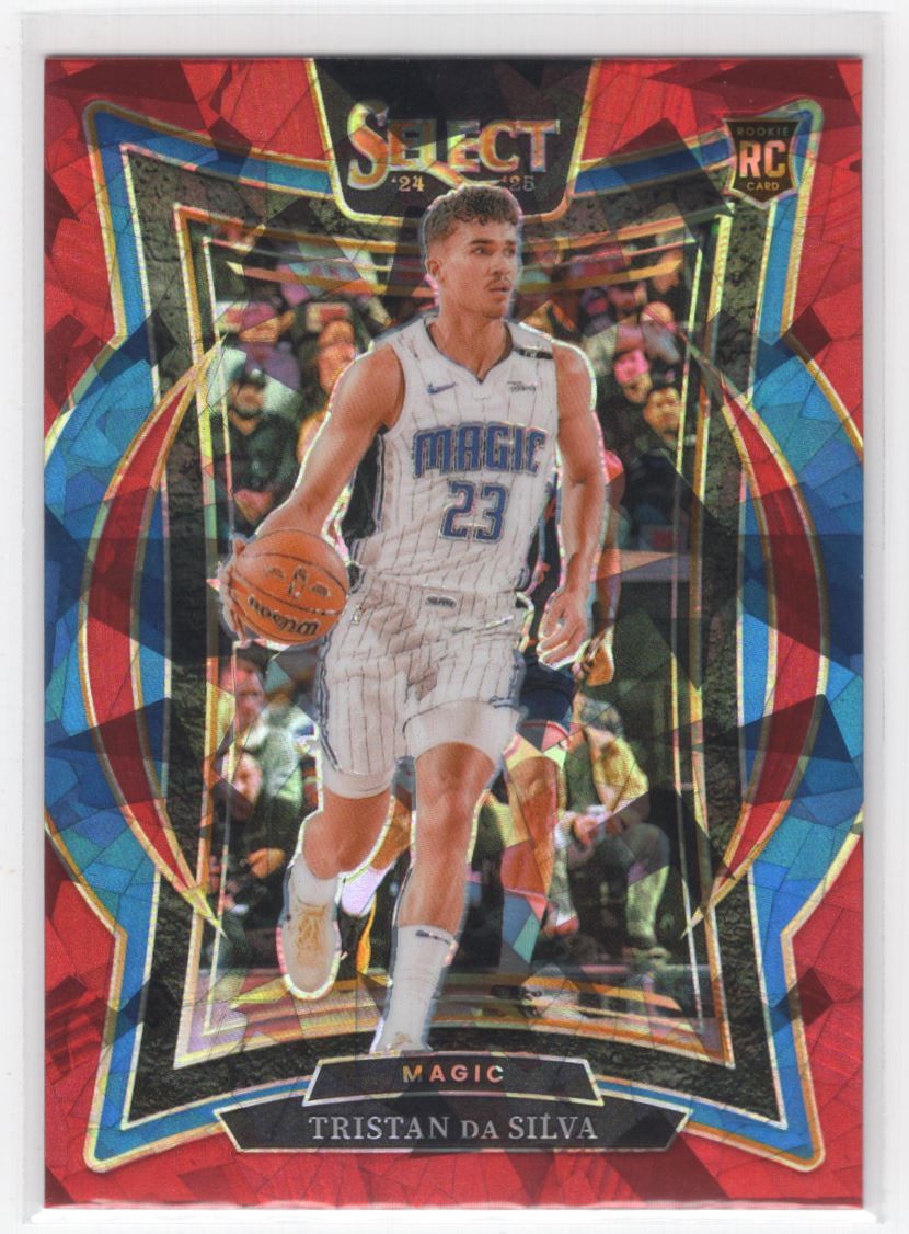 #83 2024-25 Select RED ICE Prizm ~ Tristan da Silva Orlando Magic