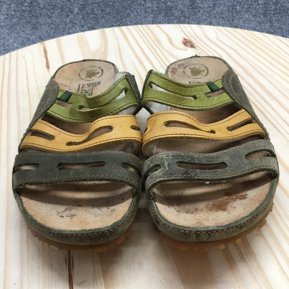 Sandalias El Naturalista Mujer 39 Tirantes Slides Multicolor Cuero Abierto Informal Foto 4 de 4