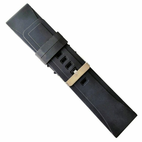 High Quality Affordable Rubber 26 mm Watches Band 202/3-RED-BLACK_K0024289