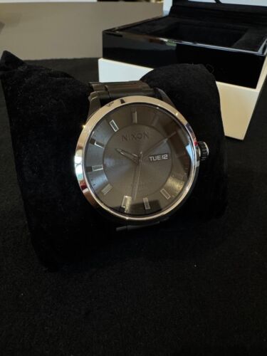 Nixon THE Automatic II, All Black, Swiss Made !! ELITE !! 5130 51-30 player 2 - Bild 5 von 16
