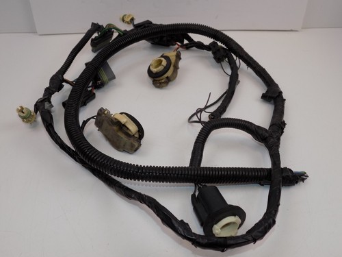 Fog Light Bumper Assembly Wiring Harness Connectors OEM 1995 C4 Corvette - Picture 2 of 23