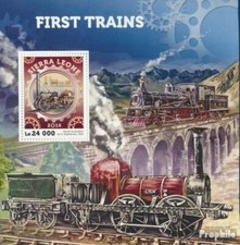 sierra leone sierra-léonais bloc-feuillet 957 neuf 2016 locomotive à vapeur deho