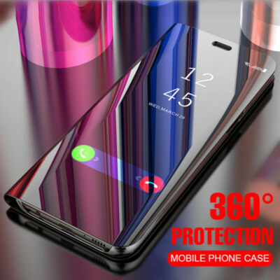 Cool Case For Samsung A32 A53 A52 A72 A13 A33 A73 Mirror Simplicity Stand Cover