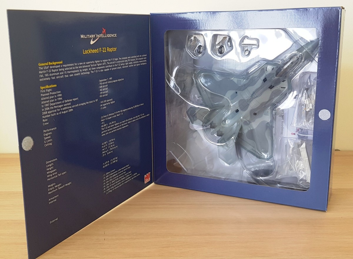 Hobby Master 1/72 HA2821 F-22A Raptor USAF 27th FS Fightin