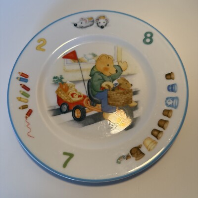 Vtg Arzeberg Germany Little Bear Plate Lizenz Ravenburger Film & TV 1997