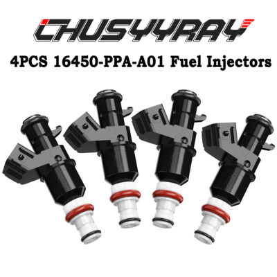 4 For Honda Accord CR-V Element Civic 2.4L Fuel Injector Repair Seal Kit FJ48