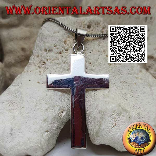 Croce in Argento e Rubini - Omnia Sacra | Arte Sacra da oltre 50 anni