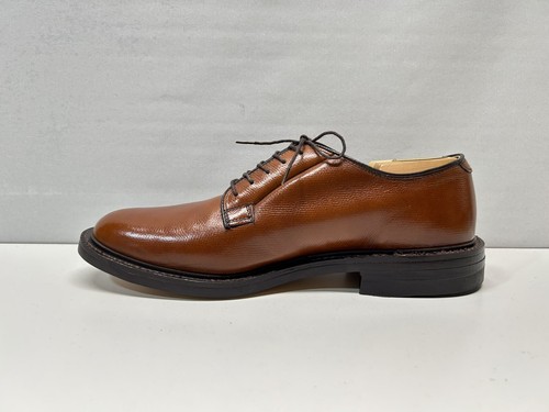 1970er Stuart McGuire Herren Plain Toe Bluchers Cognac Kiesel Leder Größe 9,5 EE - Bild 4 von 20