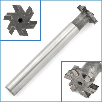 22mm x 4mm Carbide Blade T Slot Cutter End Mill Milling Cutter Tip Tipped Tool