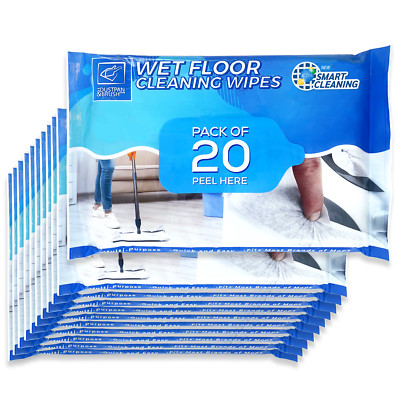 200 Bodentücher Wischmop Feuchttuch Reinigung Flachmopps Tücher Nachfüller Holz Laminat