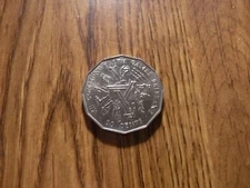 AUSTRALIA 50 CENT 1982 COIN (485)
