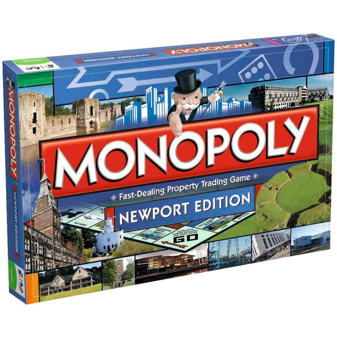 Monopoly Newport Edition Board Game Winning Moves