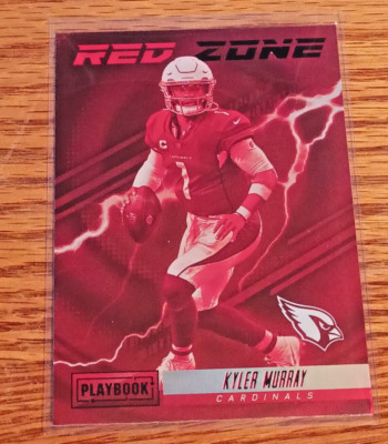 2022 Panini Playbook Red Zone Kyler Murray Color Match!!