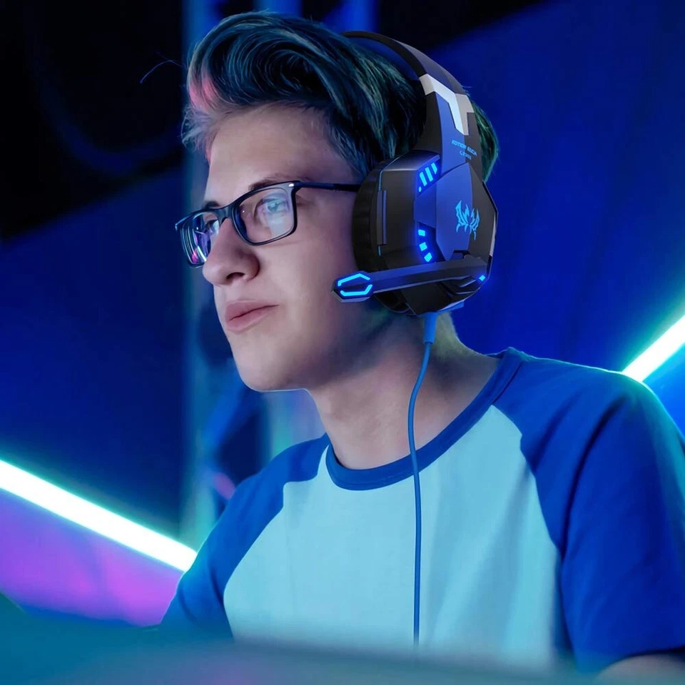 Audifonos Gaming Cascos Gamer Auriculares Gaming Para PC Xbox One 360 PS4 PS5 - Image 2 of 4