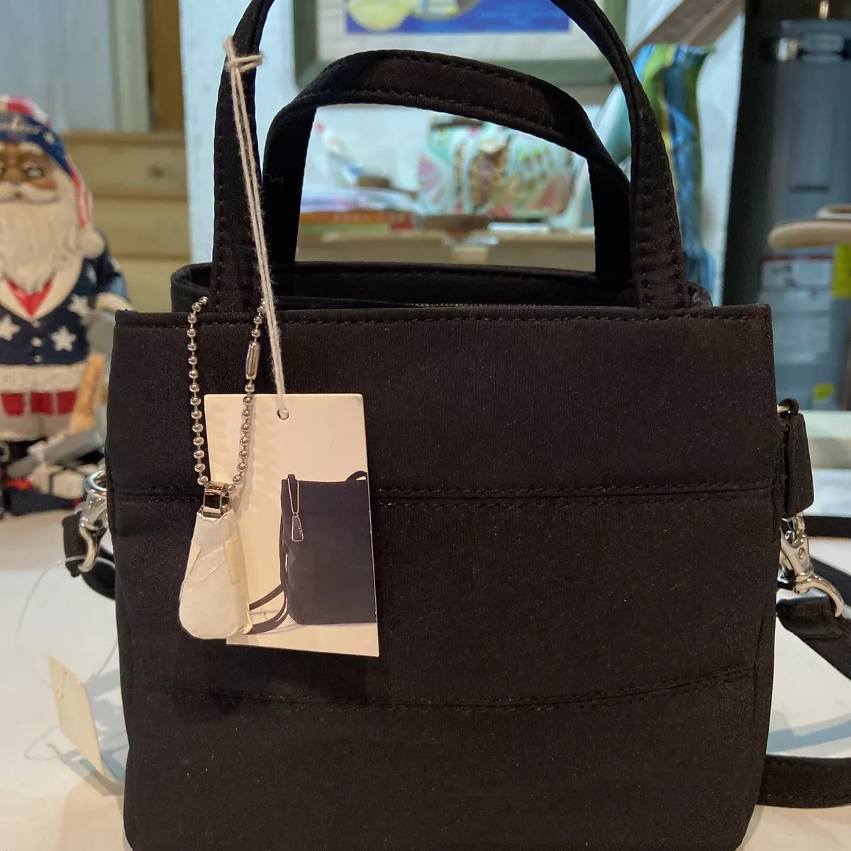 Nine west sling shop bag black